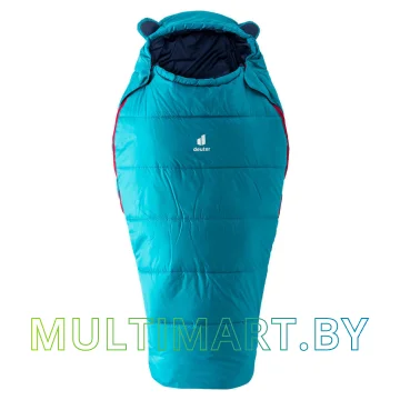 Спальный мешок Deuter Little Star 2021 левый (petrol/navy)